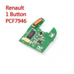 Renault 1 Button key PCB Board with PCF7946a